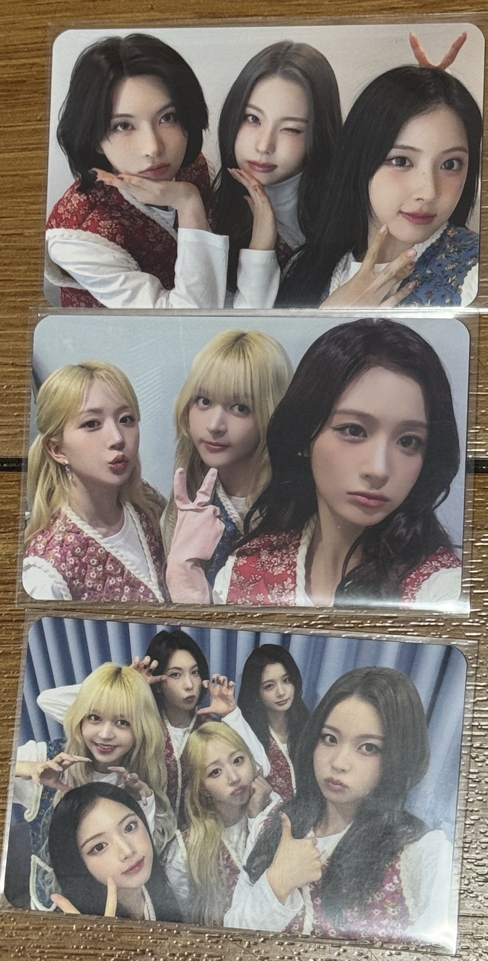 一套MS14.0	泡菜團卡（3張）