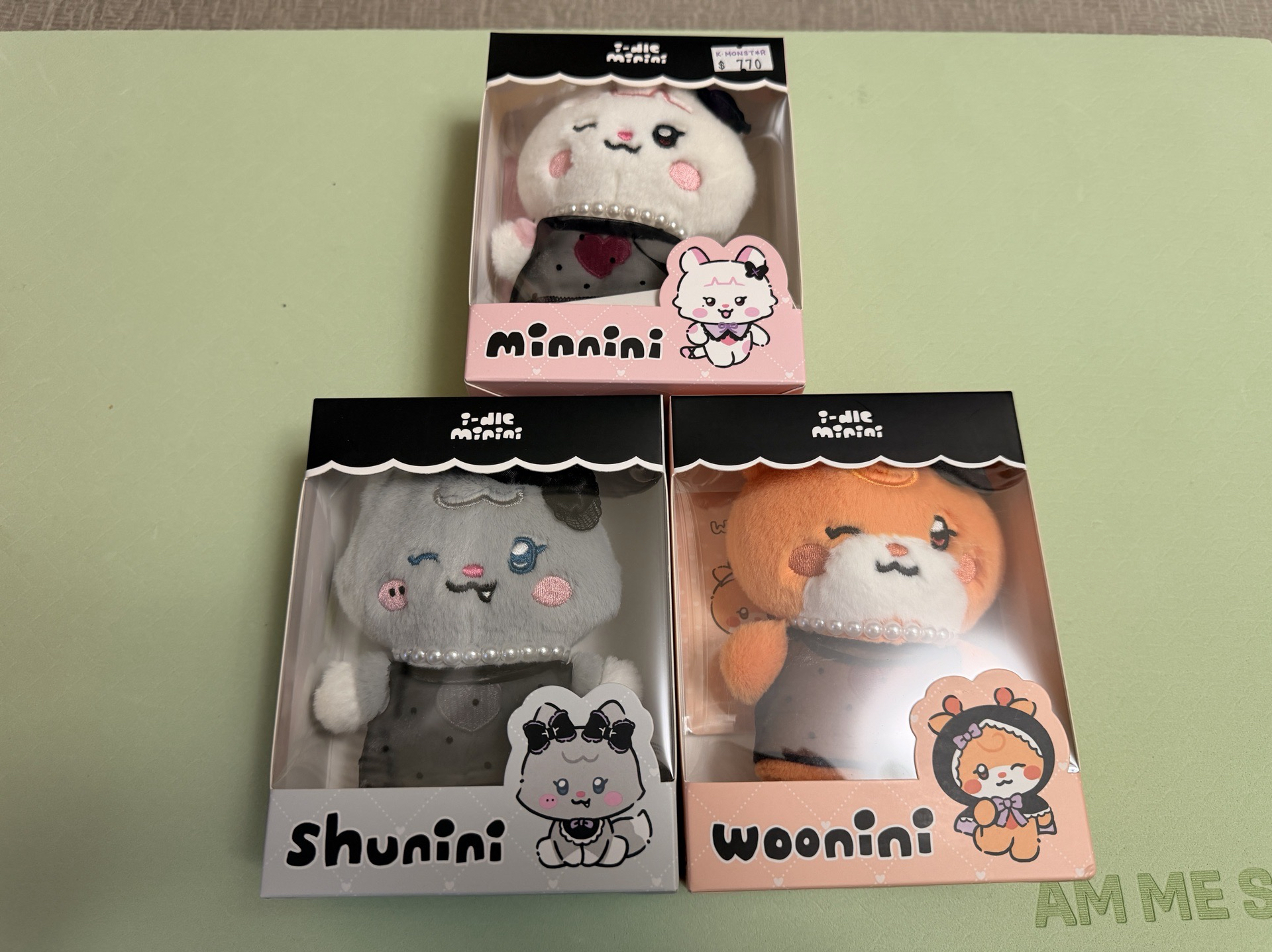 idle 第二代 minini 娃娃（送雨琦立牌）