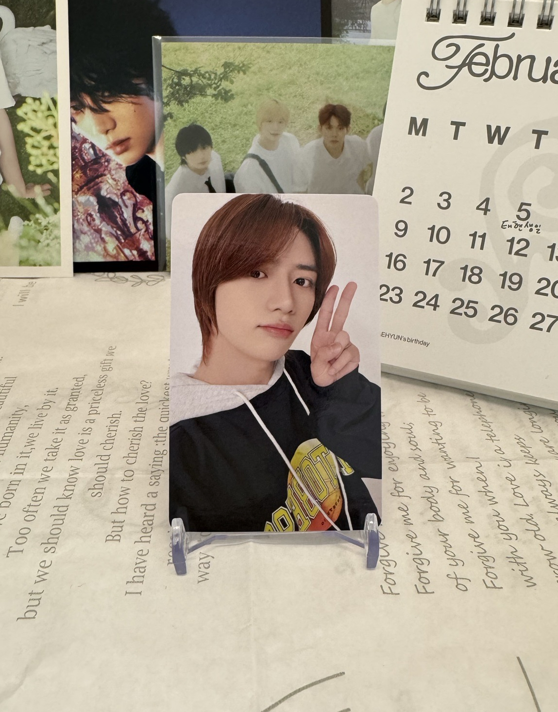 TXT 崔杋圭 正三 環球1.0 幸運卡 LD卡 FREEFALL