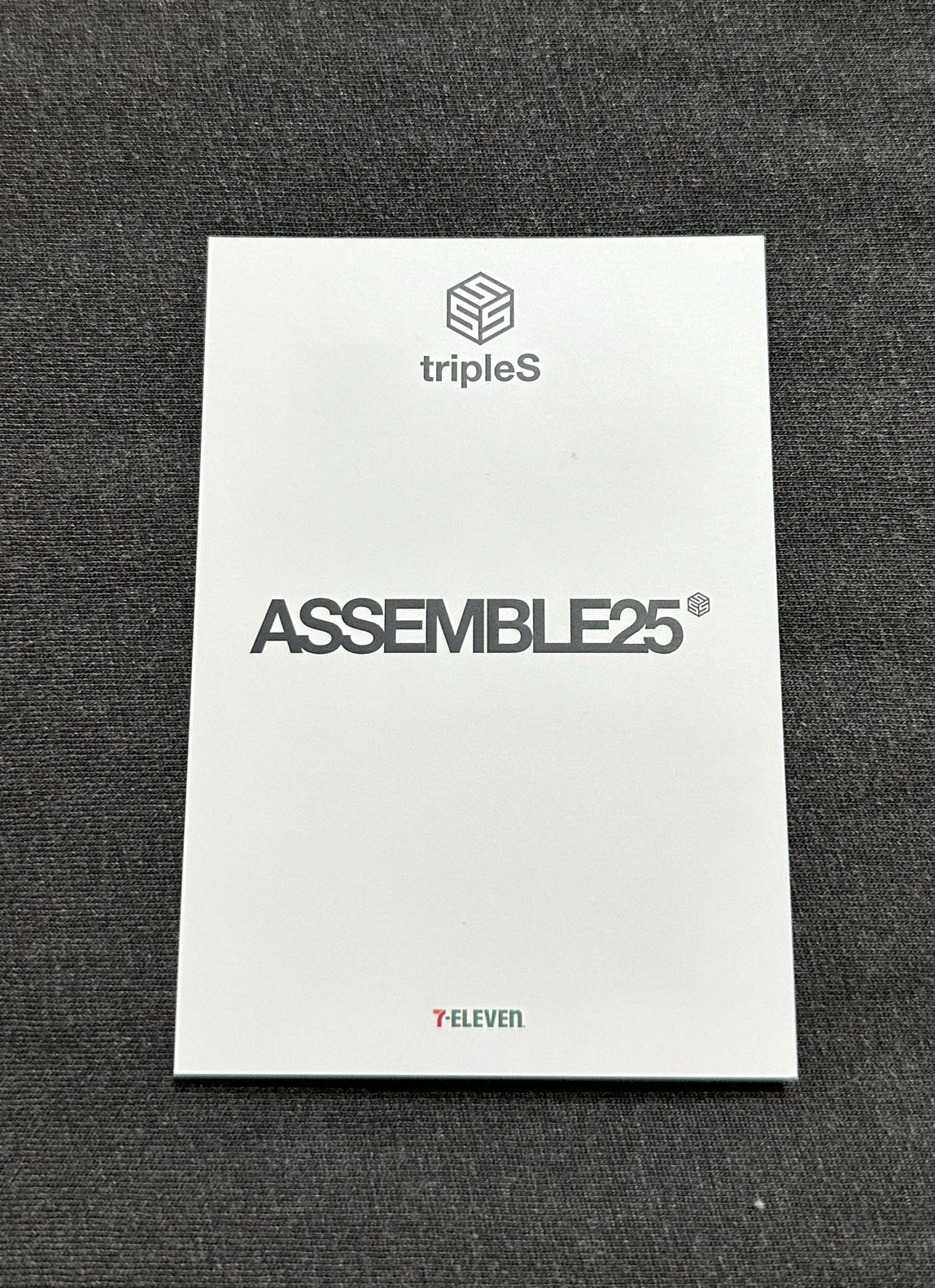 ASSEMBLE25 711 特典卡 S7