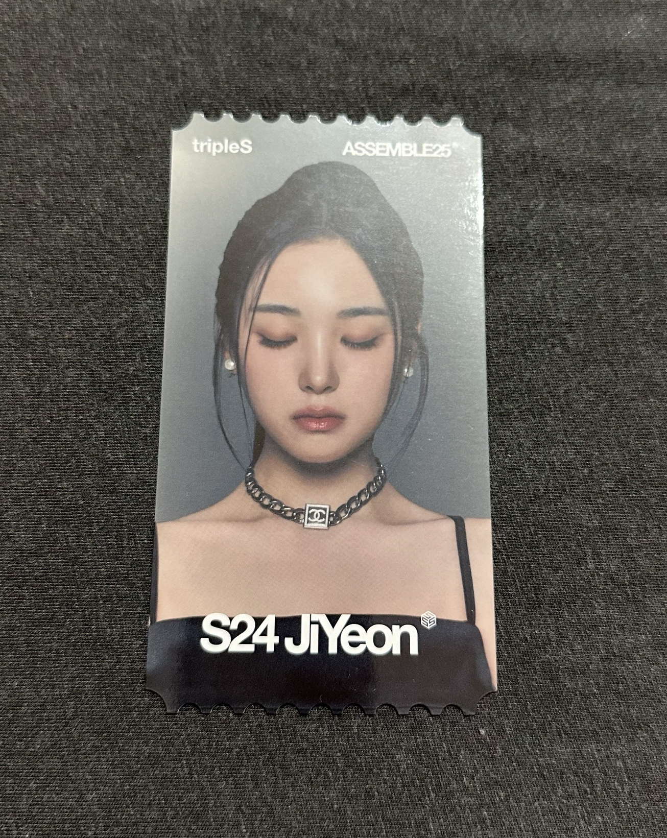 ASSEMBLE25 台北快閃店 入場票卡 S24