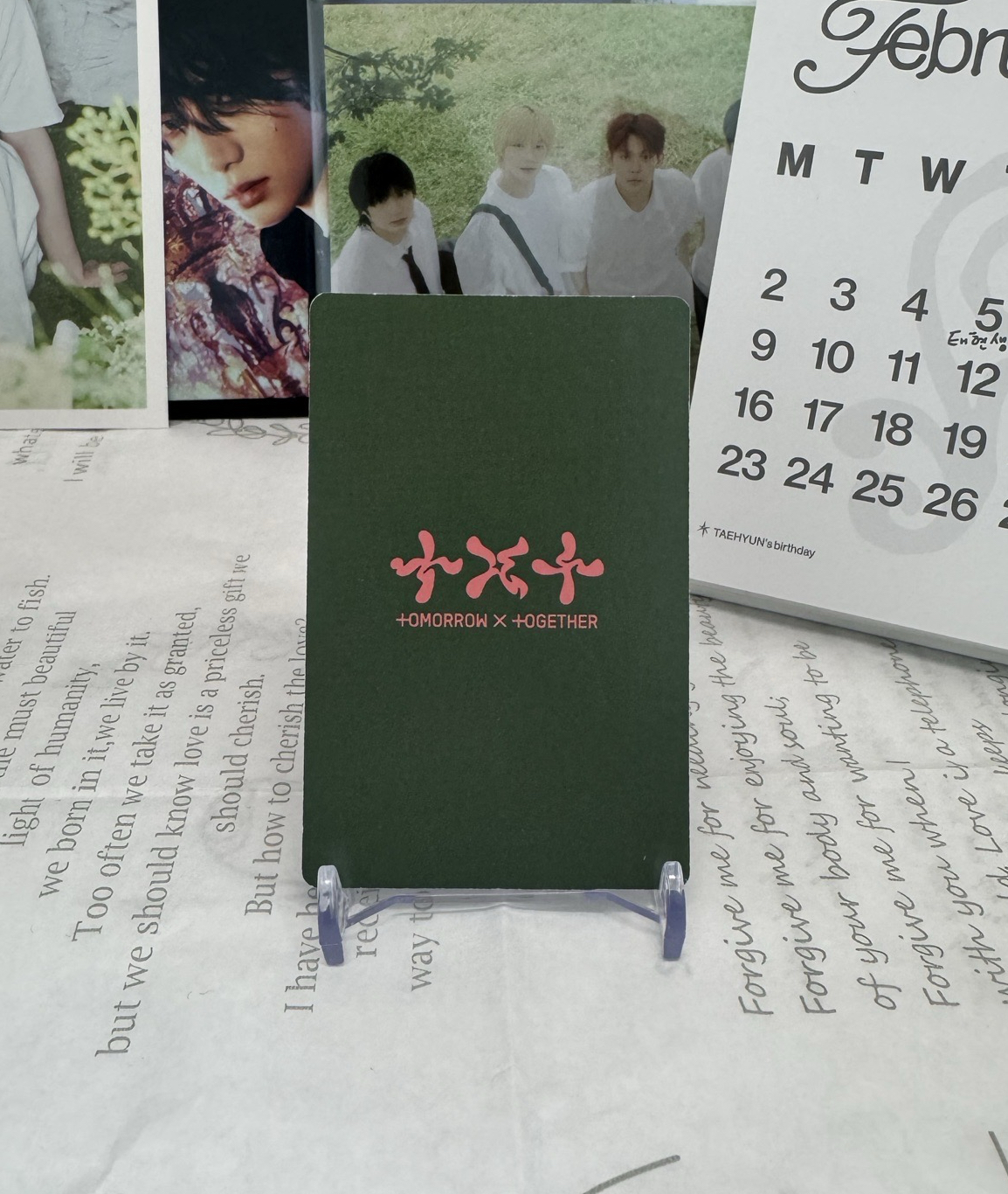 TXT 崔杋圭 迷五 專卡 daydream 白日夢