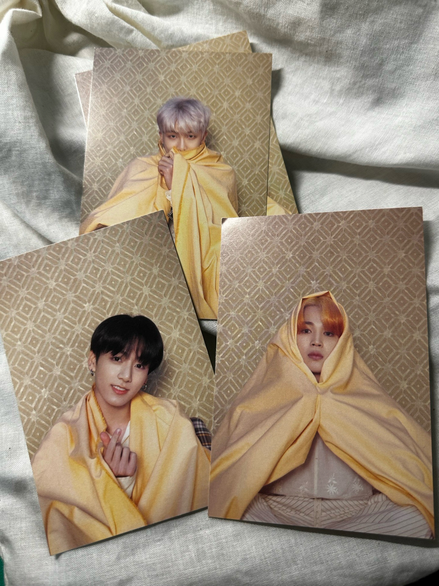 Presona 簽印明信片 柾國/智旻/南俊