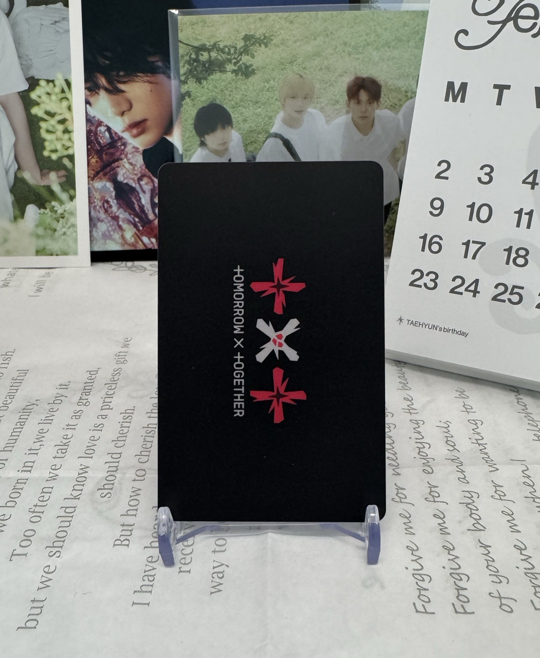 TXT 崔杋圭 迷四 pst1.0 幸運卡 LD卡 PVC