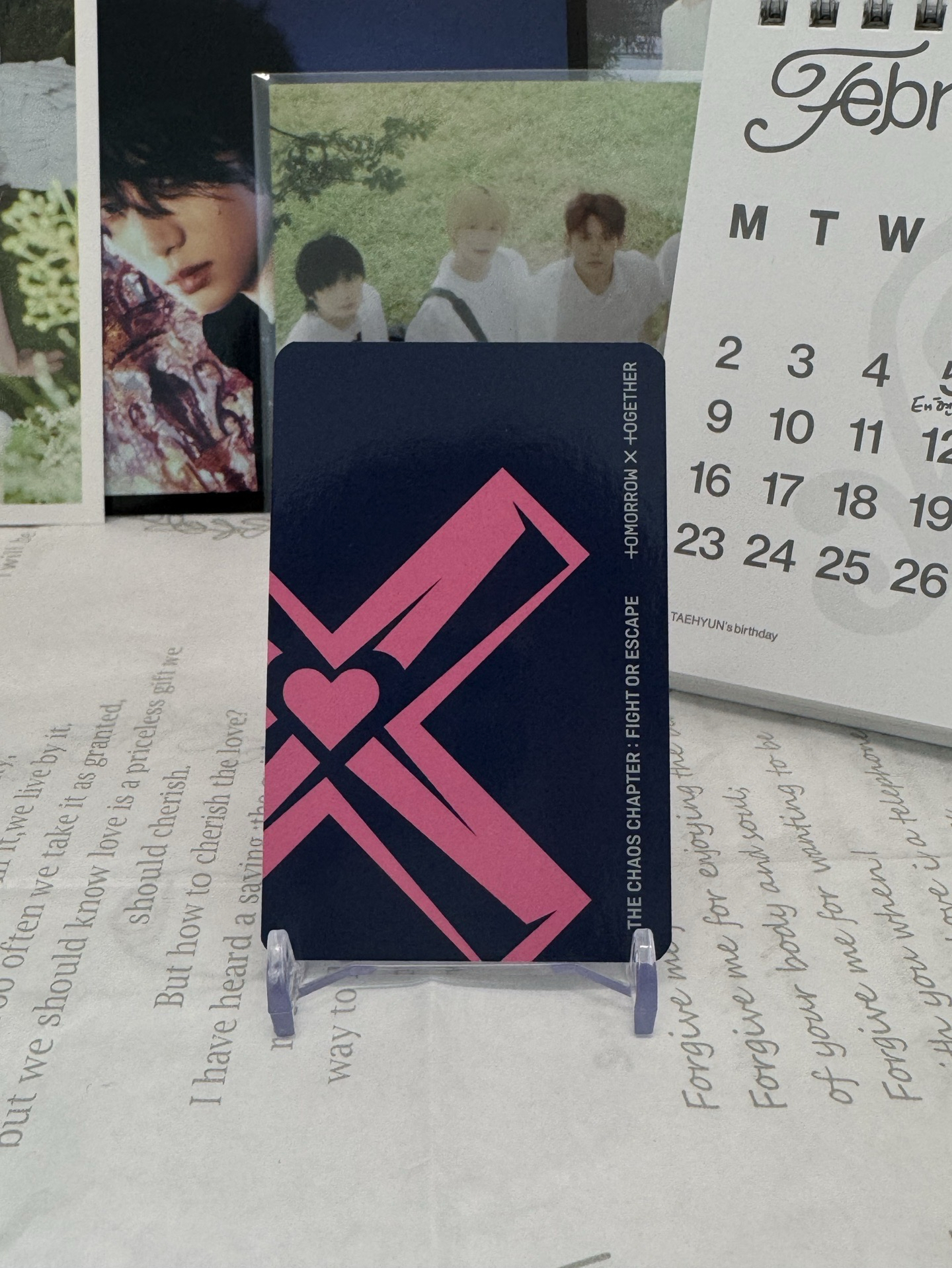 TXT 崔杋圭 FOE Lazada 預售 簽售卡