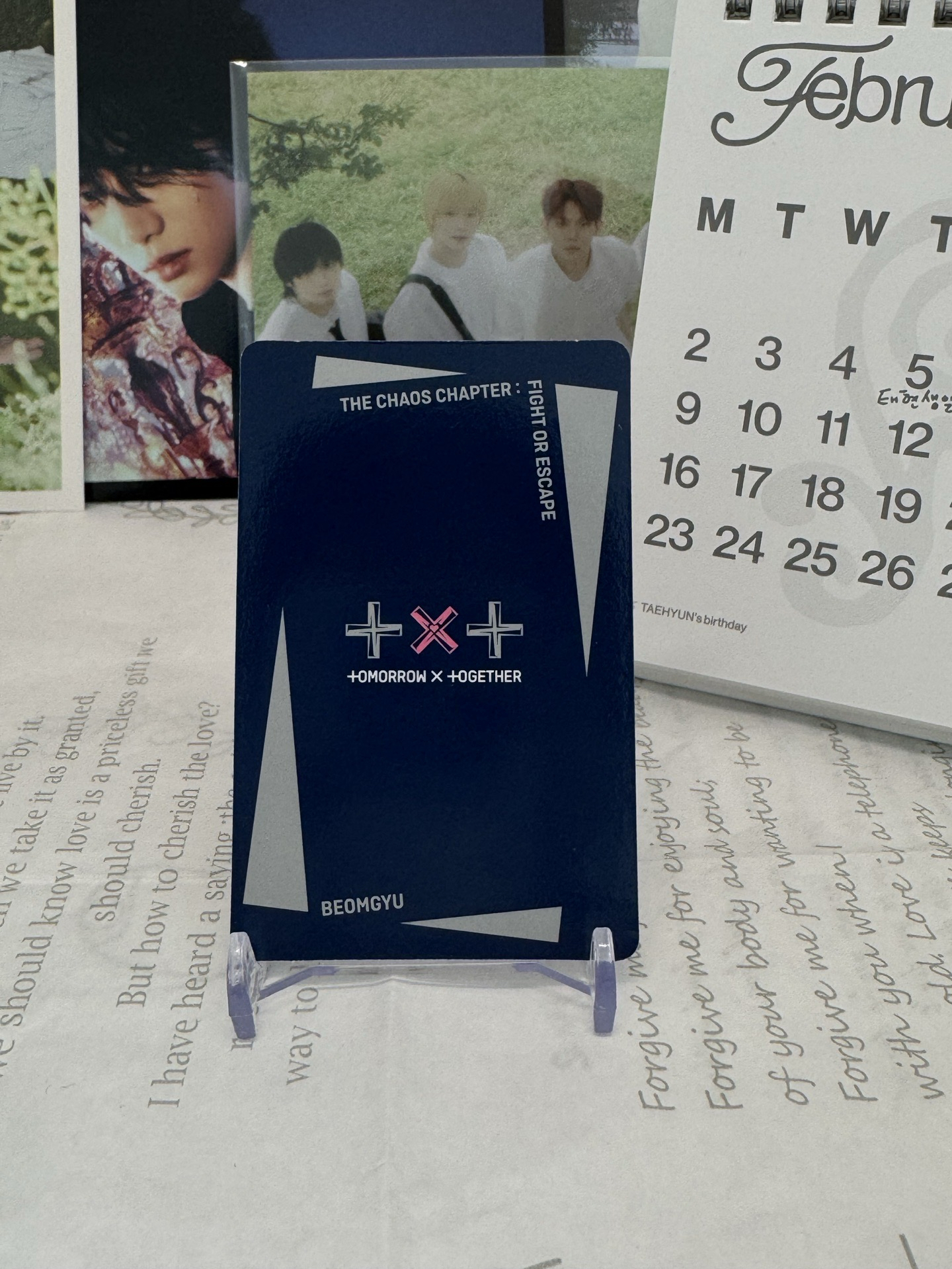 TXT 崔杋圭 FOE 專卡 Fight Together