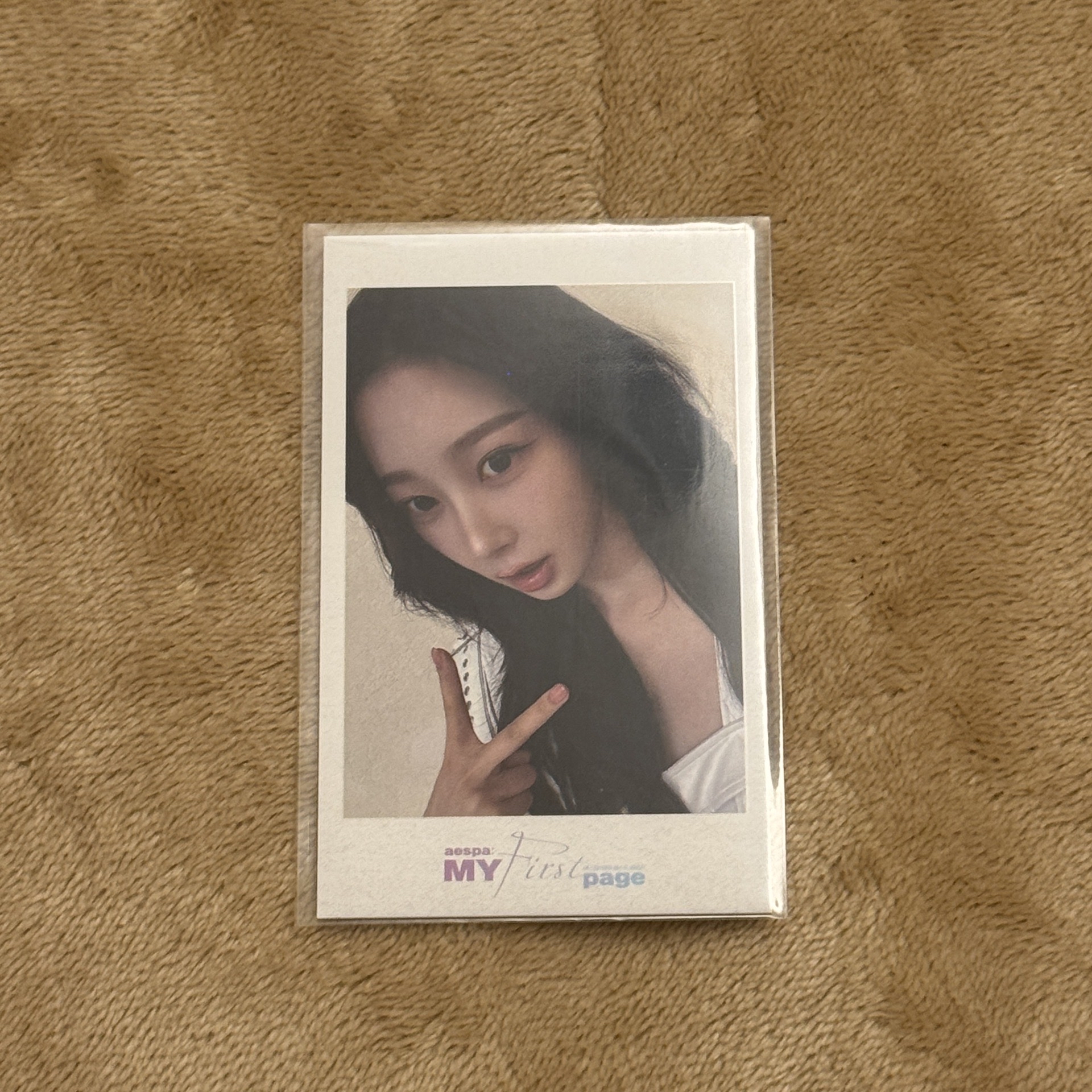 aespa Giselle 台灣電影卡特典