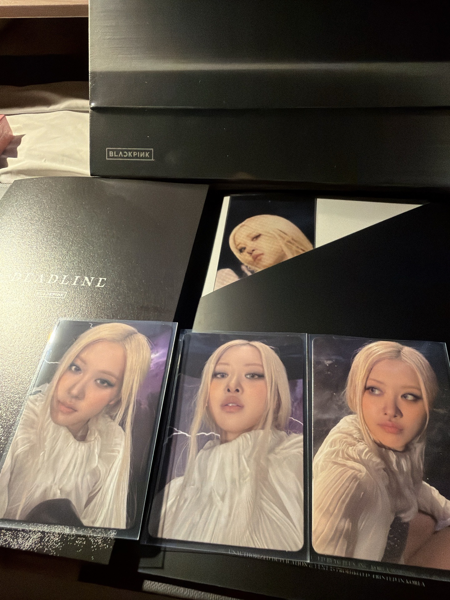 DEADLINE SILVER 專輯卡  ROSÉ