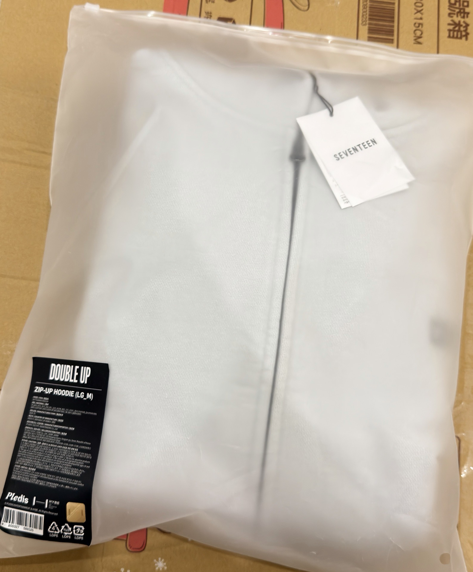 CXM 連帽灰色刺繡外套 M號現貨 僅1