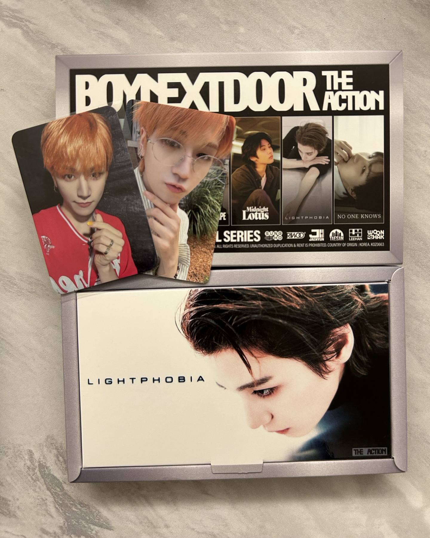 The Action 單封+MUSINSA 特典