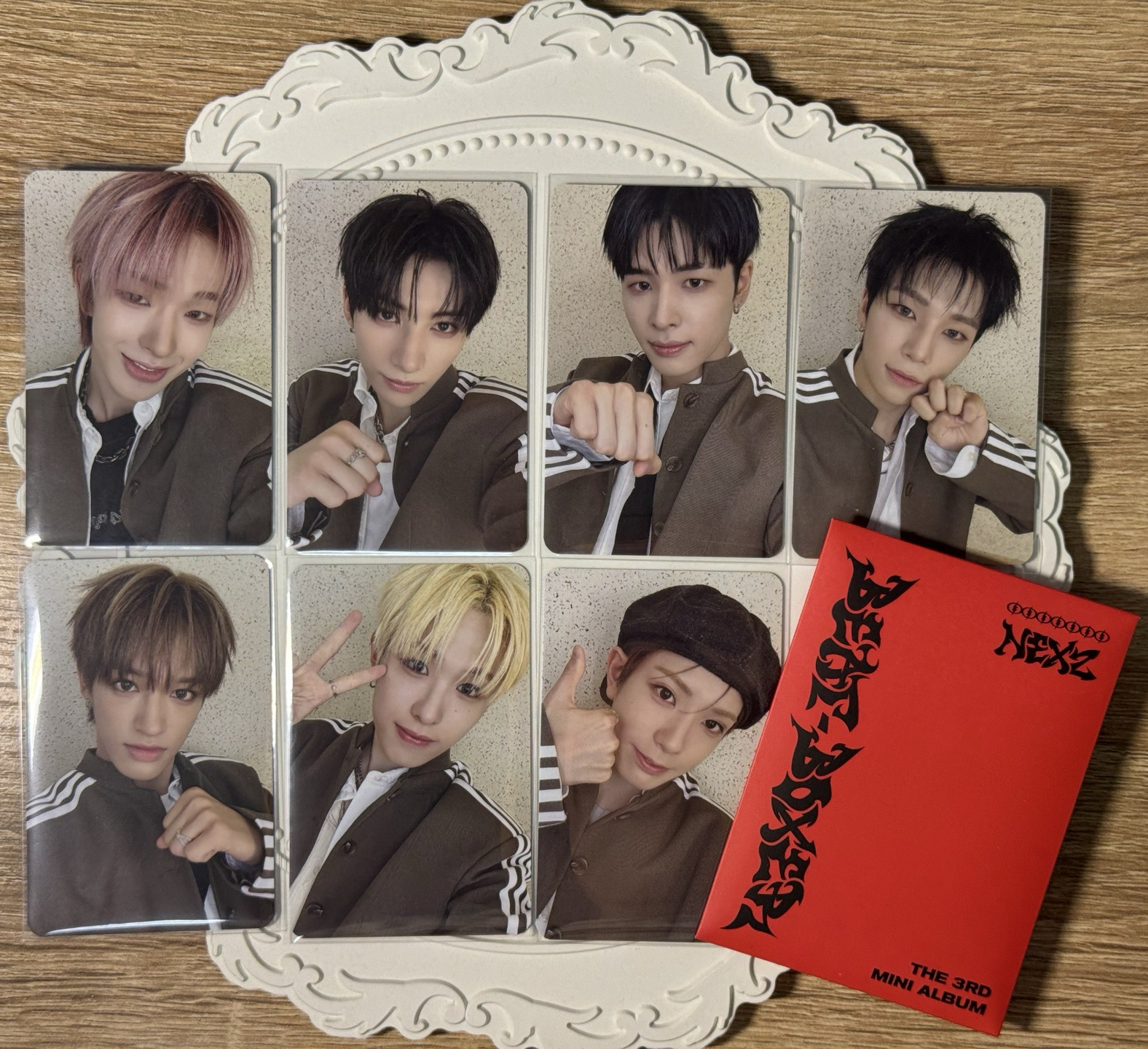 NEXZ 迷三 NEXZOO ver. 成員固卡 一套