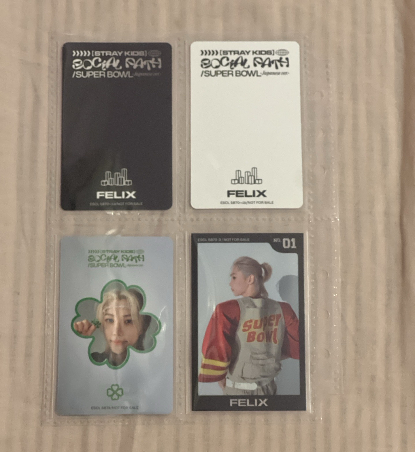 social path A盤菲+B盤貼紙