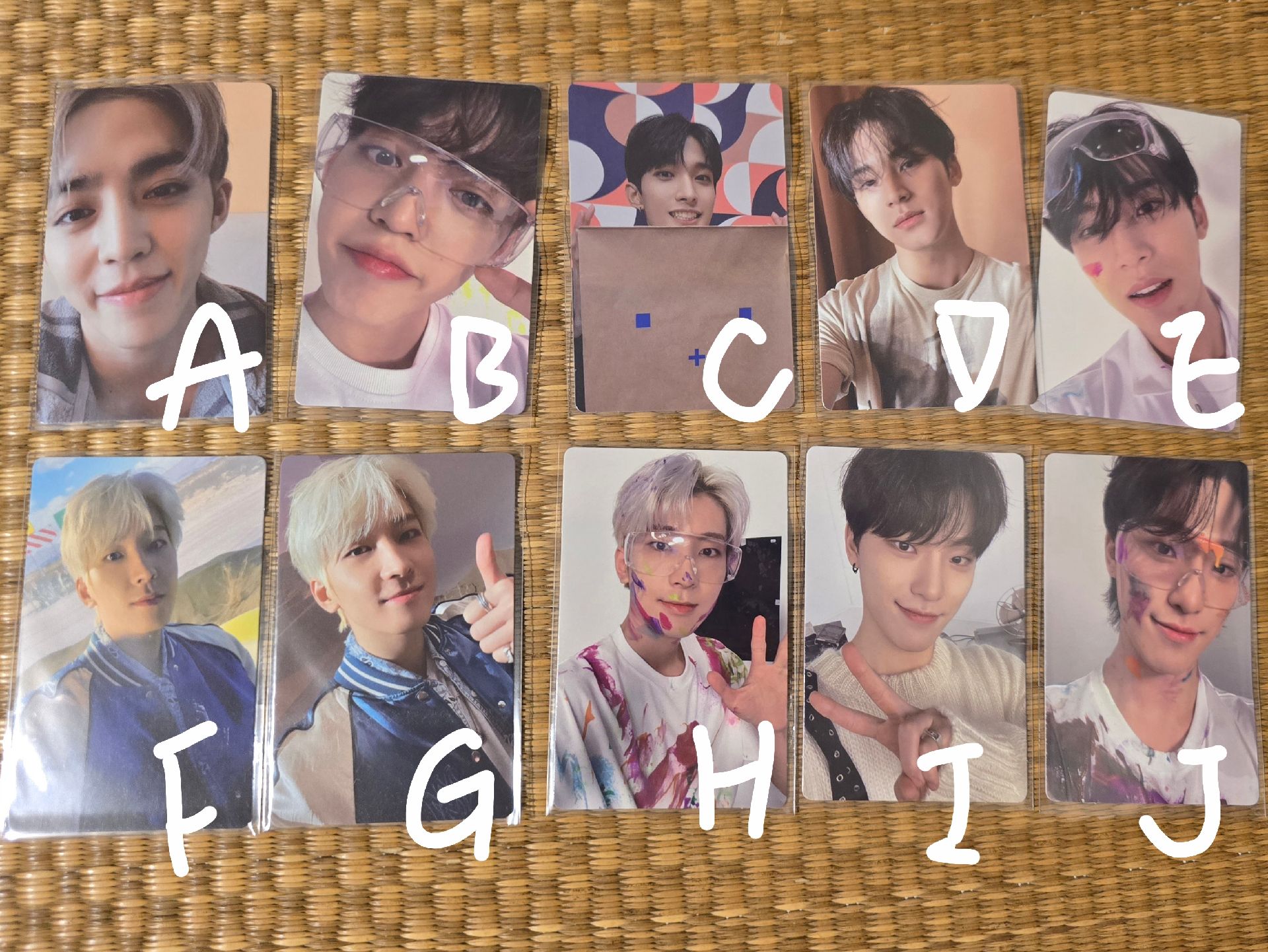 正四 FACE THE SUN 克拉盤隨機卡