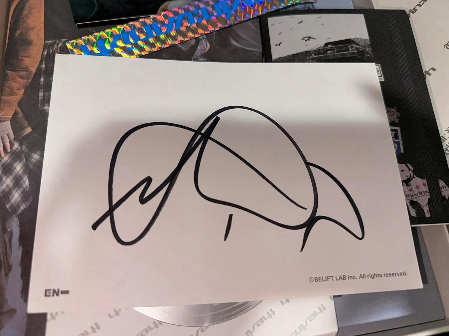 迷七美版親簽-力