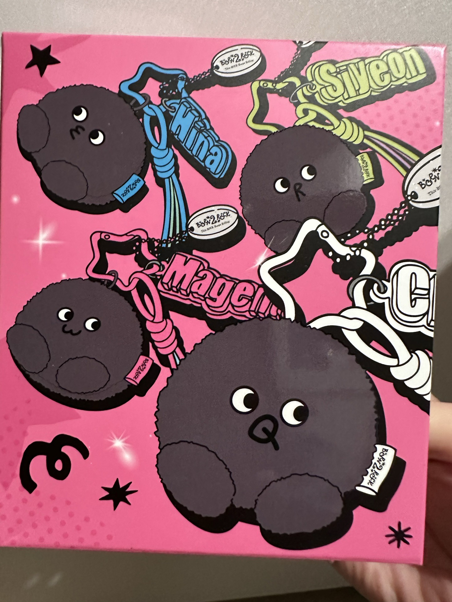 QWER全新未拆俗頭娃娃