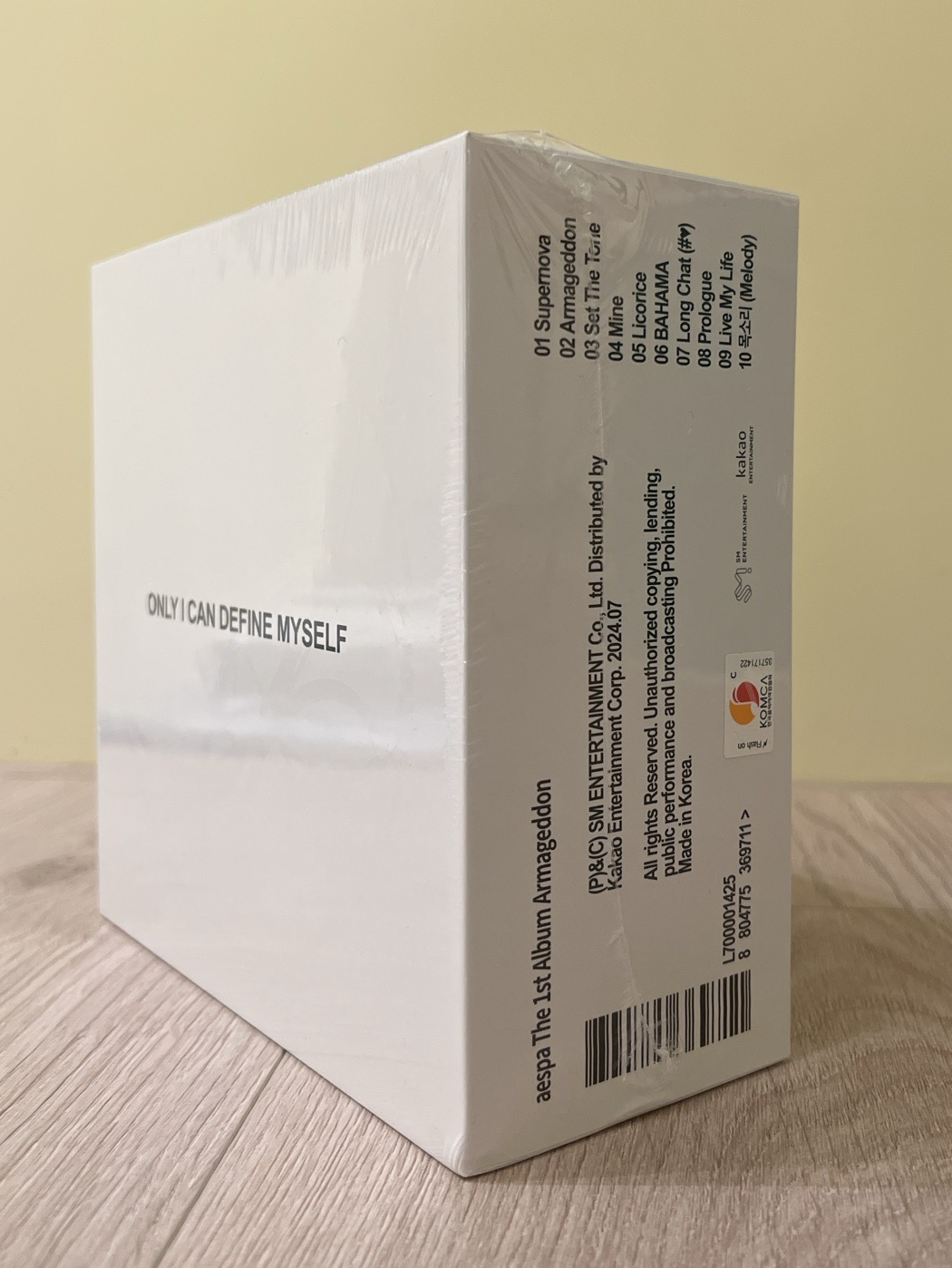 aespa CDP 全新未拆