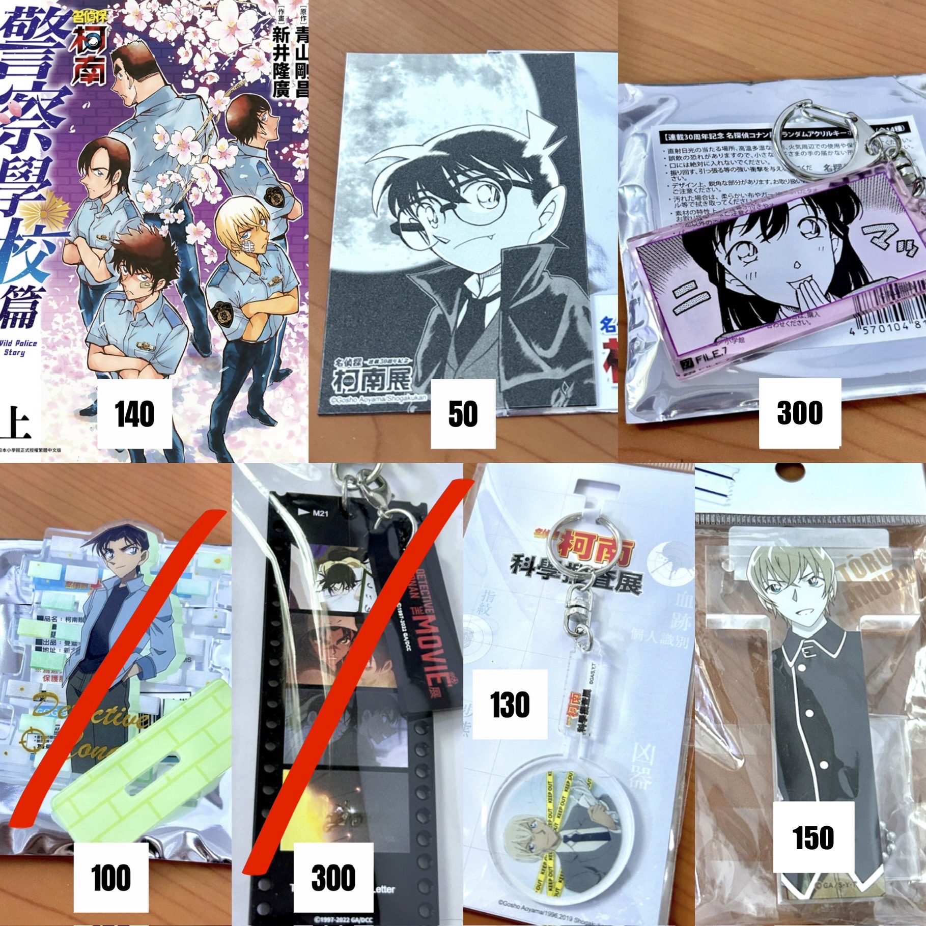 名偵探柯南30週年展 原畫壓克力吊飾 毛利蘭款