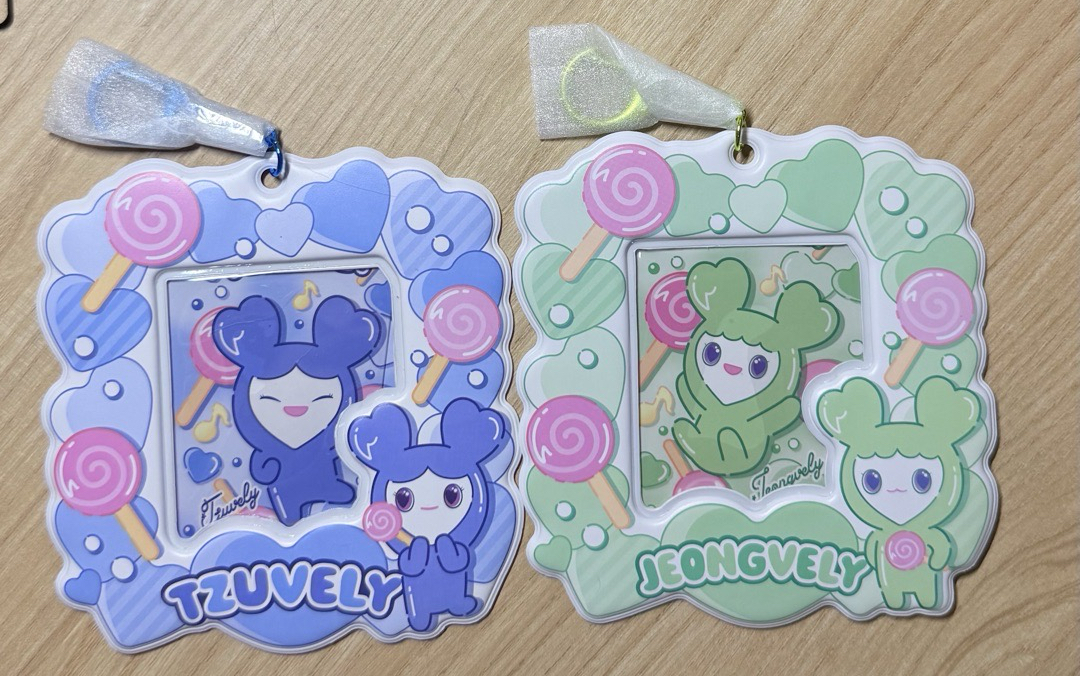 萬代食玩 棒棒糖版 卡套-定延+子瑜（不拆）