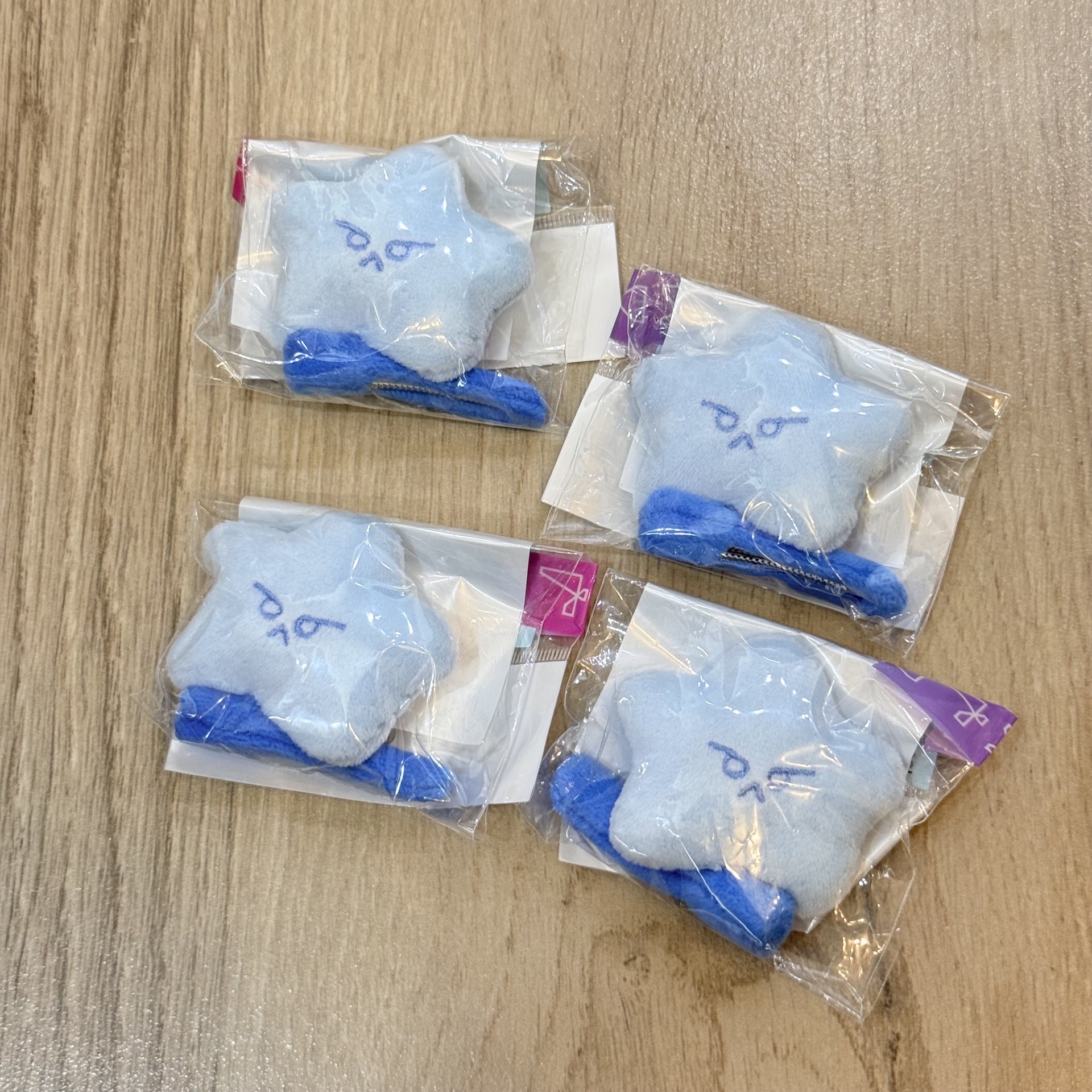 現貨 全新未拆 NCT127 X 愛寶樂園 藍海星髮夾 道英