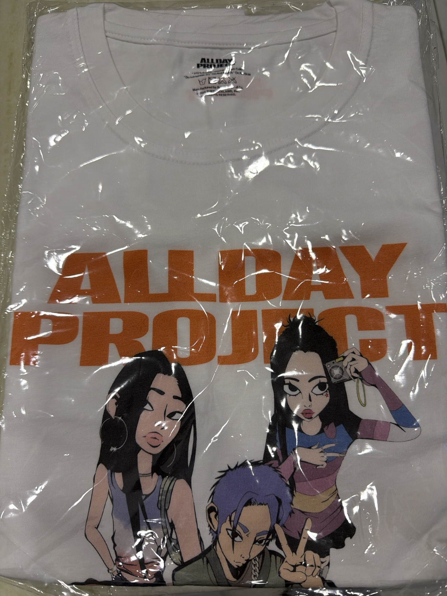 FAMOUS 服飾衣著 CARTOON 彩色版 ADP ALL DAY PROJECT