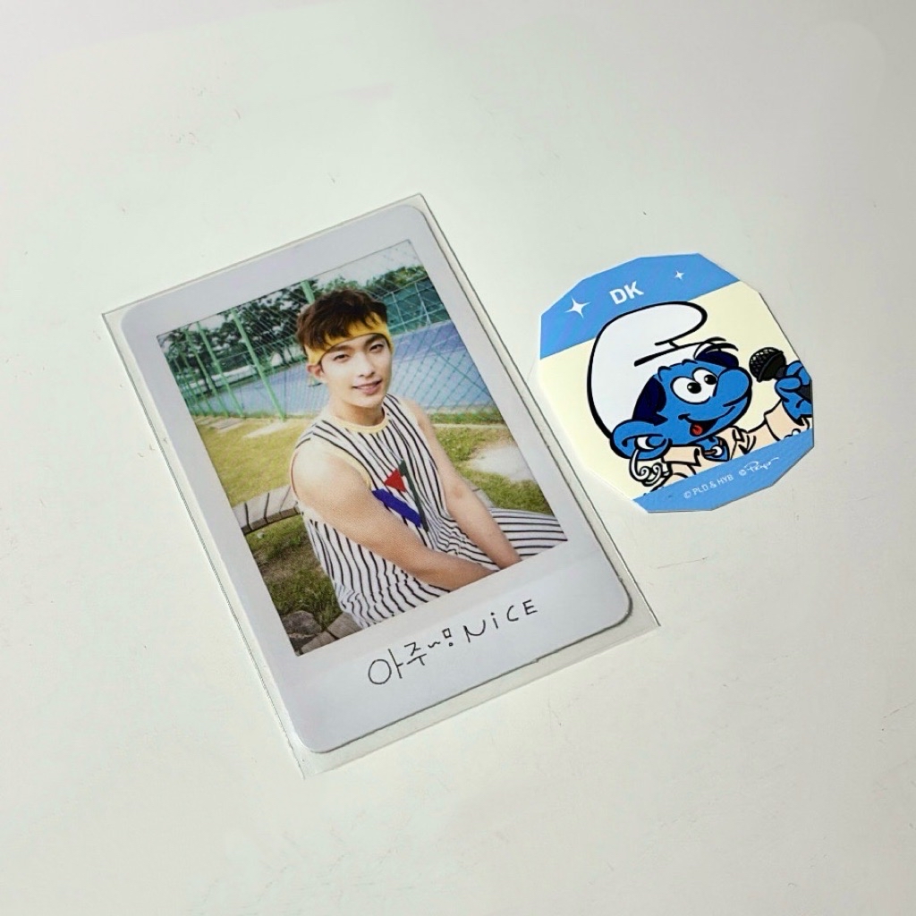 ꒰ 現貨 ꒱正規一後續碩+藍色小精靈貼紙