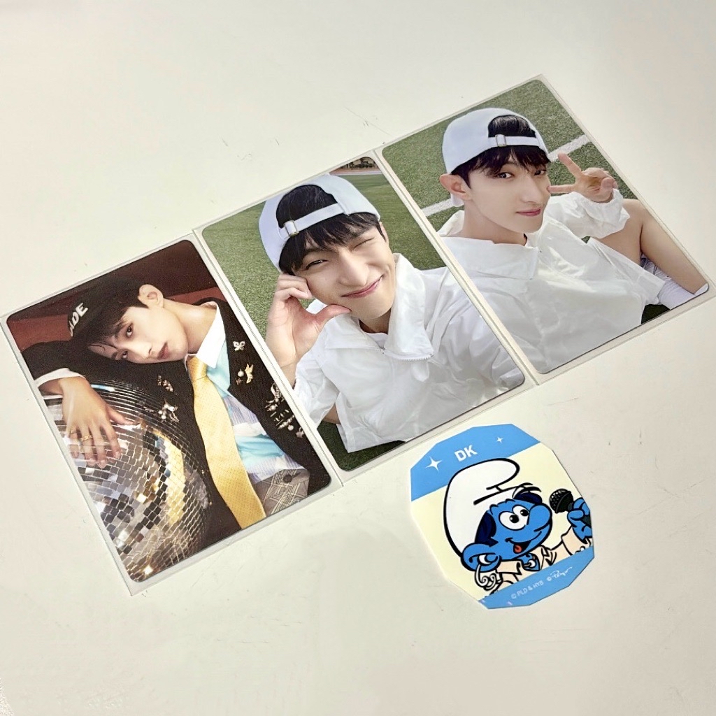 ꒰ 現貨 ꒱TELEPARTY電子專碩一套+藍色小精靈貼紙