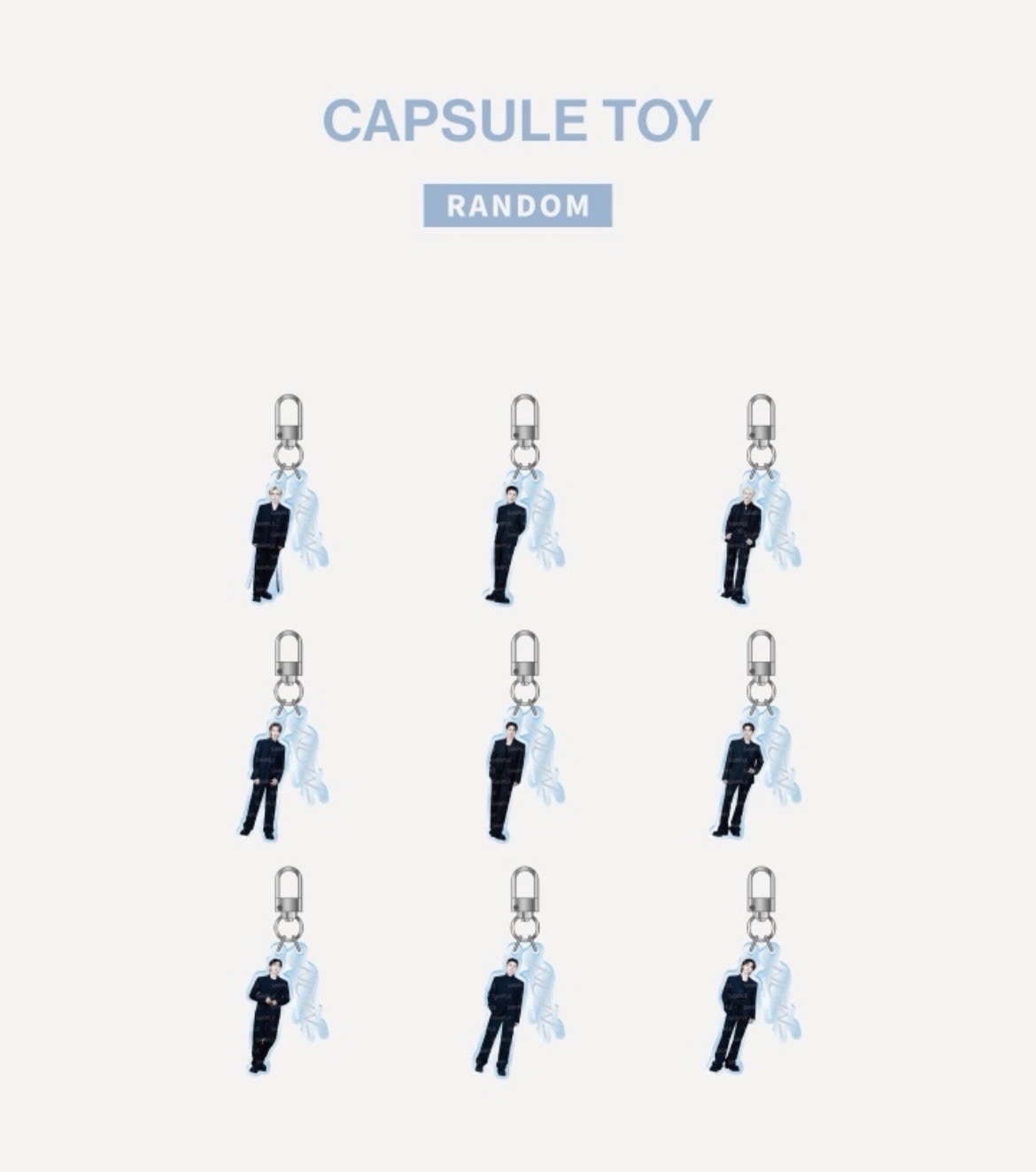 SEVENTEEN NEW 日巡 壓克力人形 旗幟 飄帶 吊飾 扭蛋