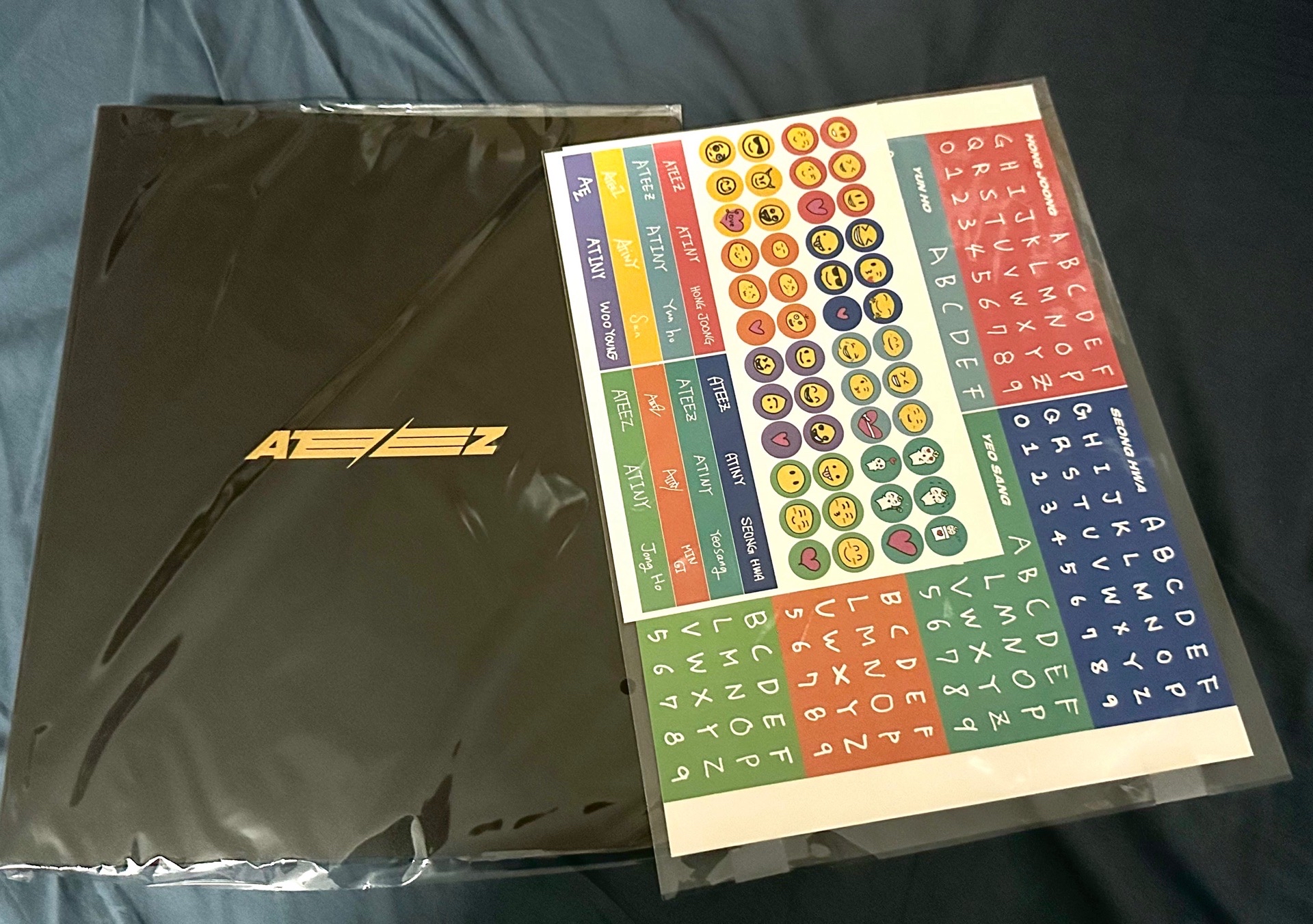 ateez 日本 FC 會員禮 全新 現貨 卡冊