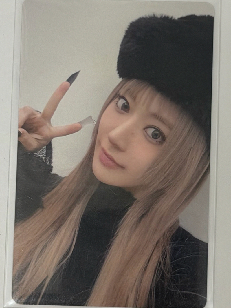 HOT wvs 特典卡 單封預售 毛帽櫻