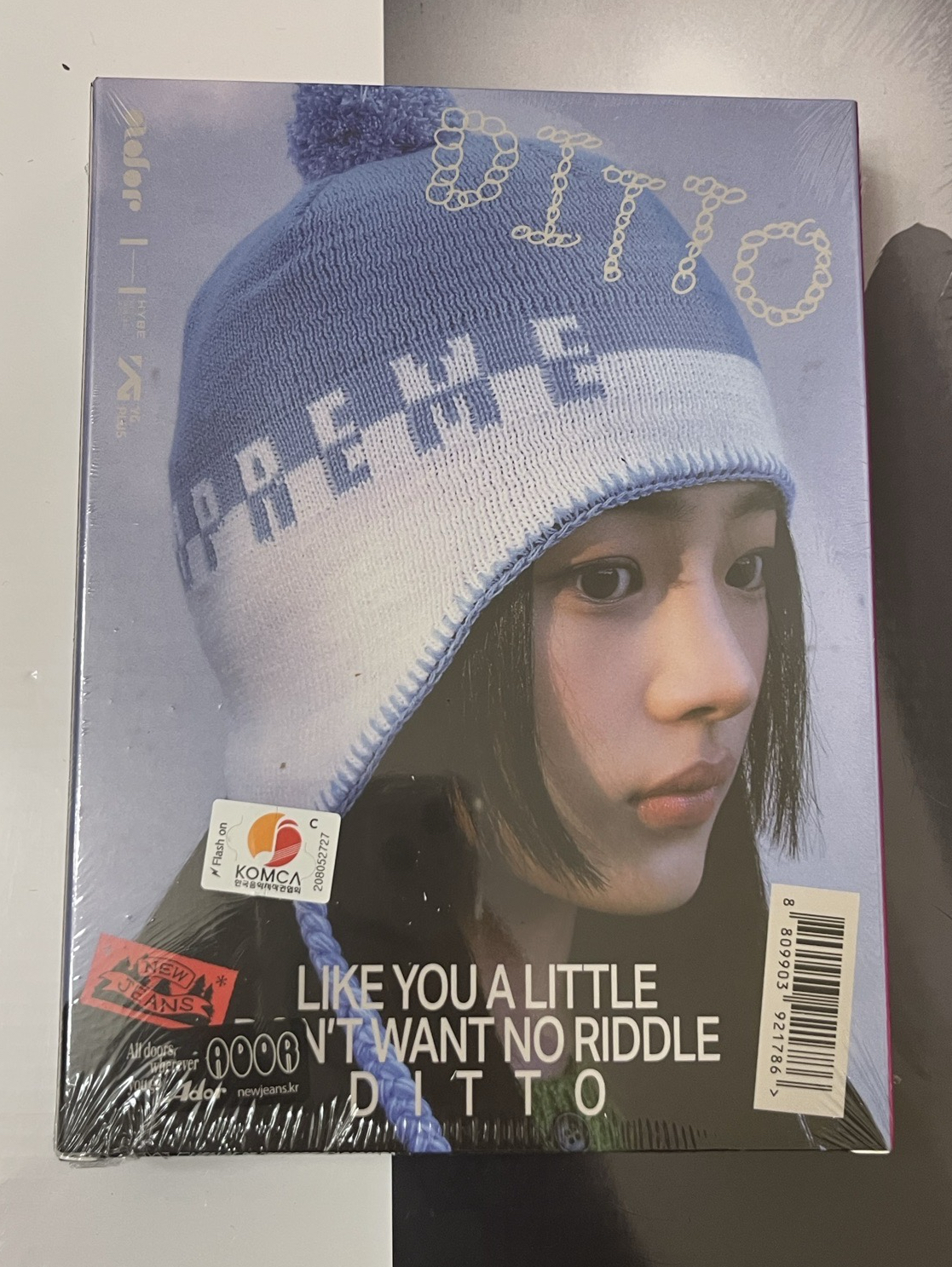 全新未拆OMG專輯minji 