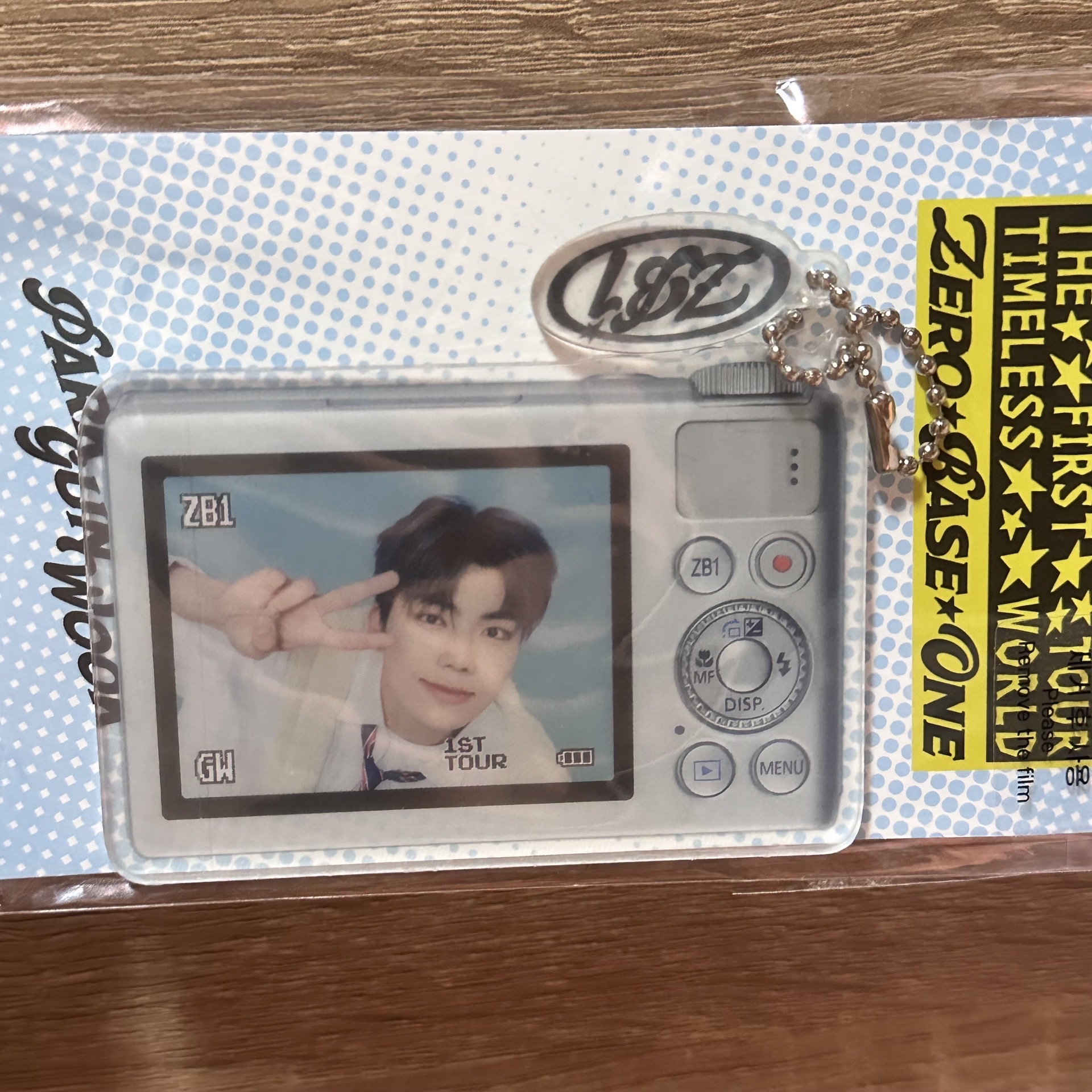 一巡乾旭 相機吊飾 全新未拆