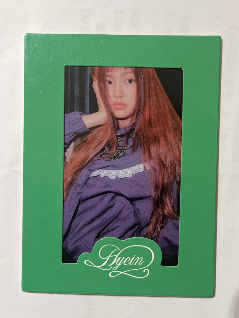 NewJeans NJZ OMG wvs 惠仁 特典卡 