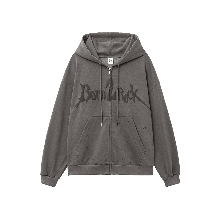 兩週年灰色外套 