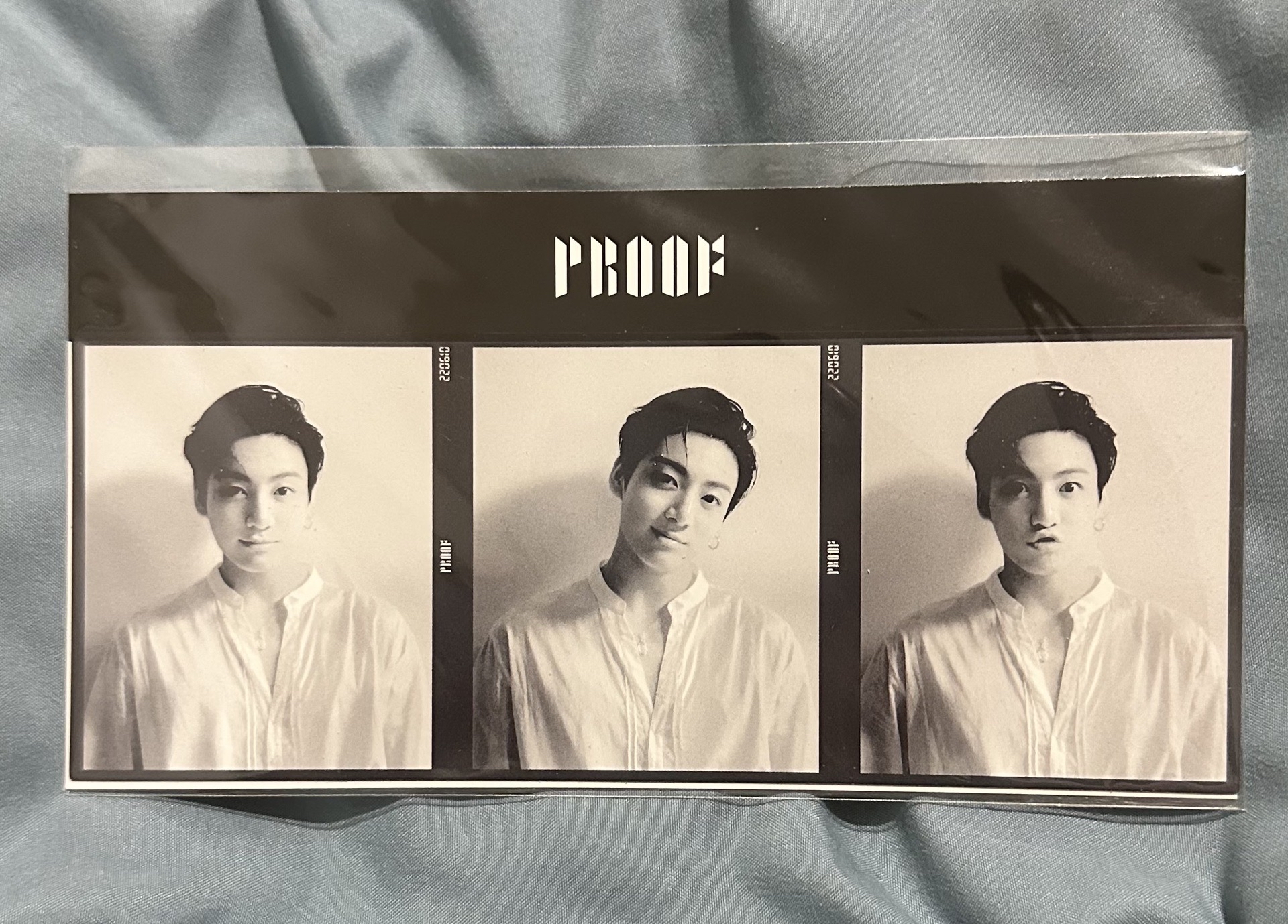 柾國 proof 首波預購限定特典 三格卡 BTS