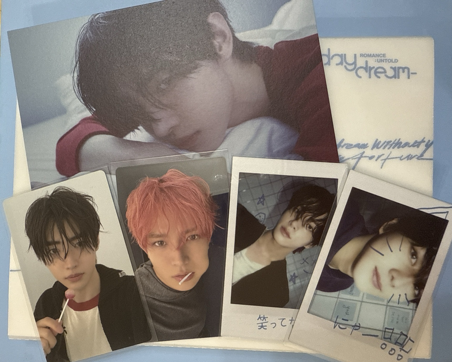 棒棒糖花期+倫/元拍立得 日空專+訓明信片