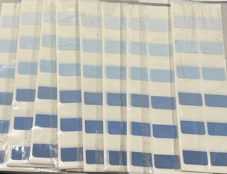 中型藍色120貼