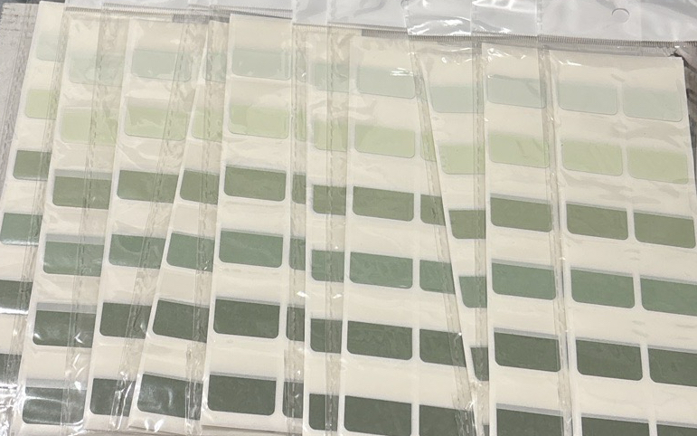 中型綠色120貼