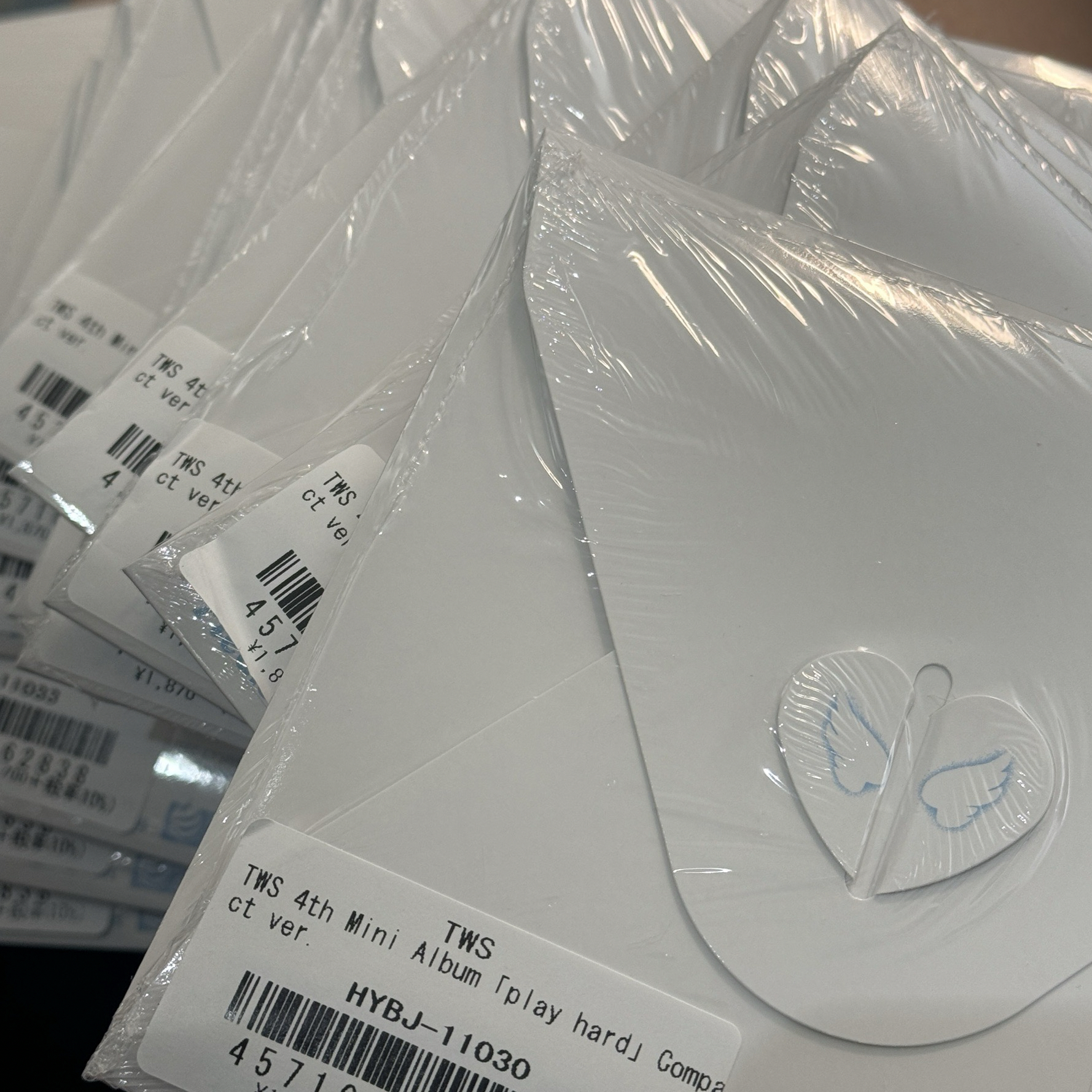 play hard單封未拆（成員可選）