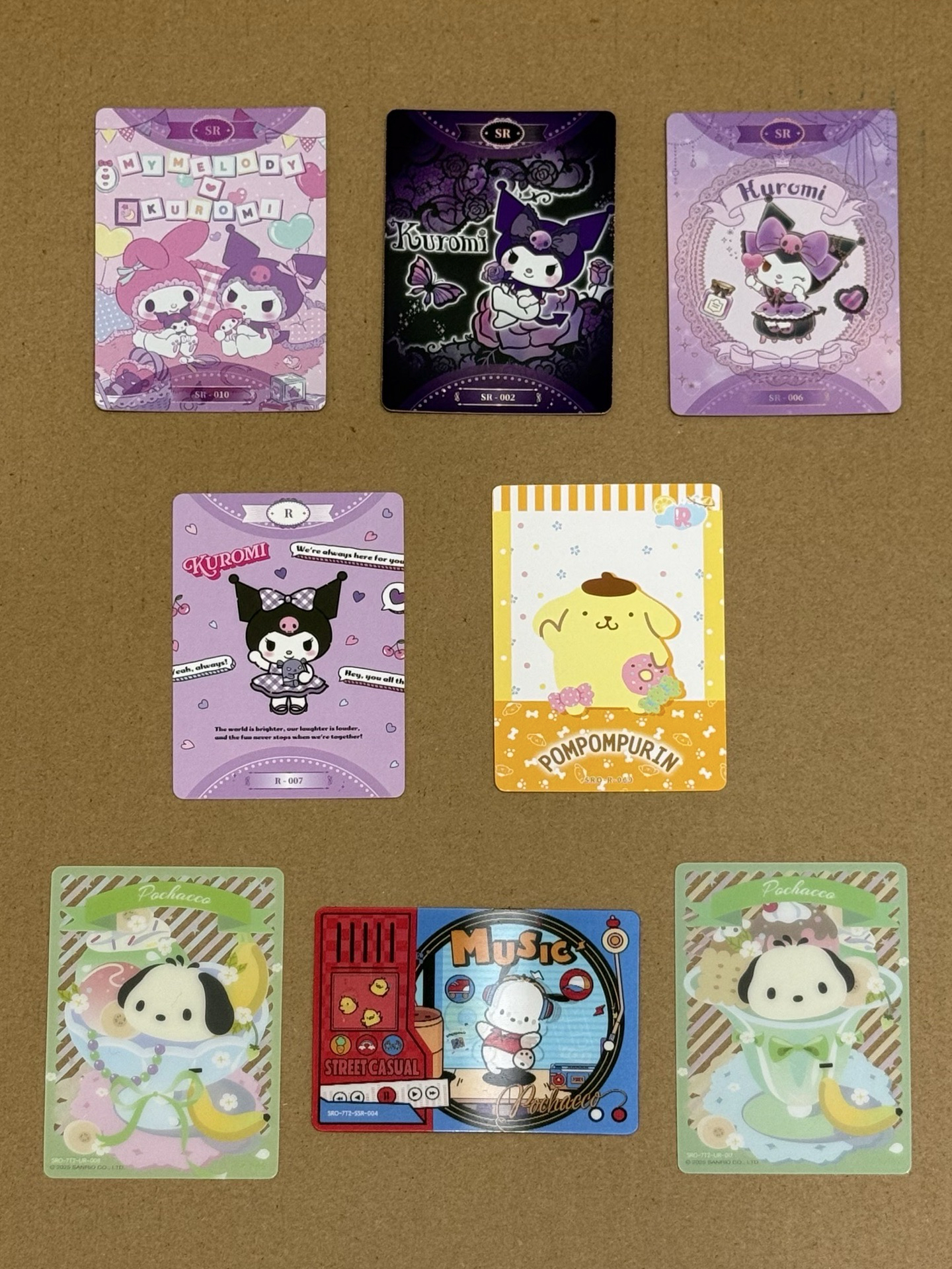 三麗鷗 花園下午茶一番賞 H賞雷射票卡