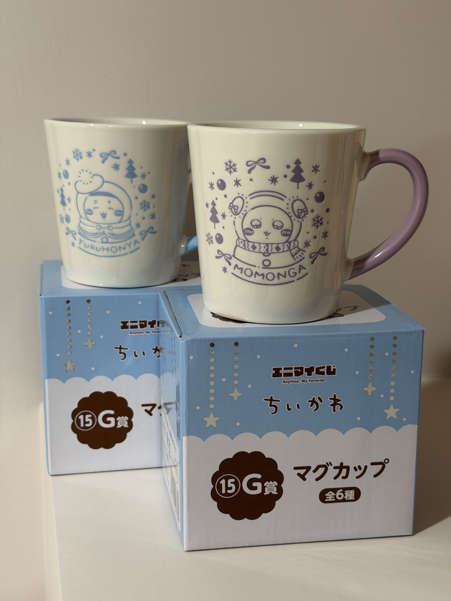 吉伊卡哇 2025 聖誕一番賞 G 賞馬克杯（小桃 / 古本屋）