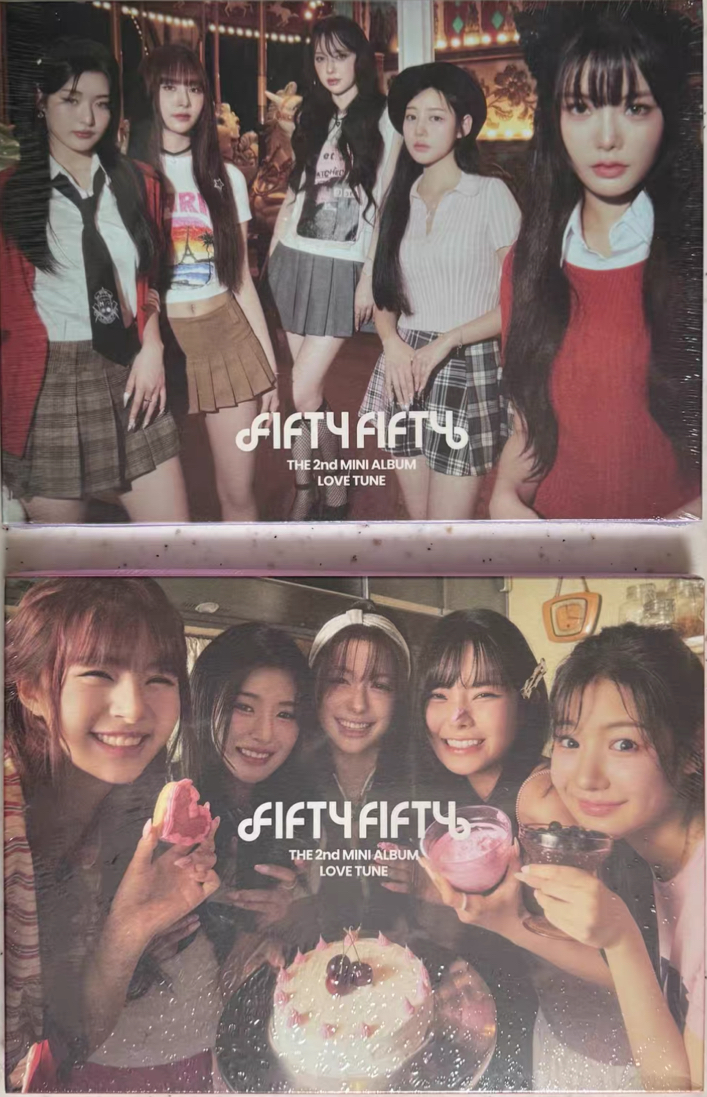 FIFTY FIFTY Love Tune專輯 一套 粉+紫