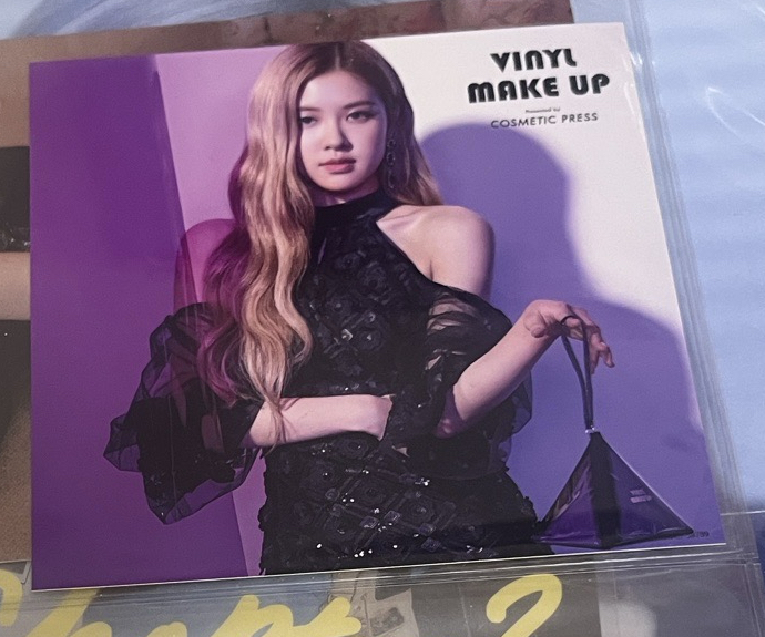 BLACKPINK Rosè 資生堂 官方代言貼紙 多帶三