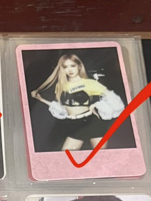 BLACKPINK Rosè Kill This Love 專輯卡 Pink ver.B