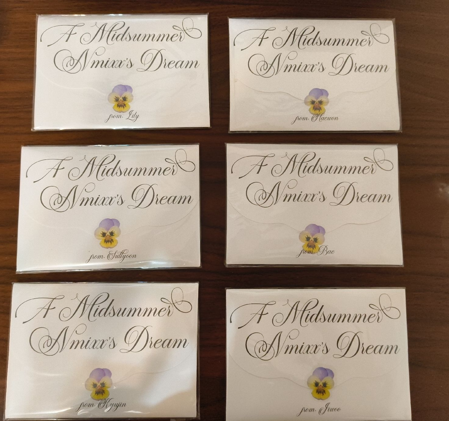 仲夏夜單封未拆