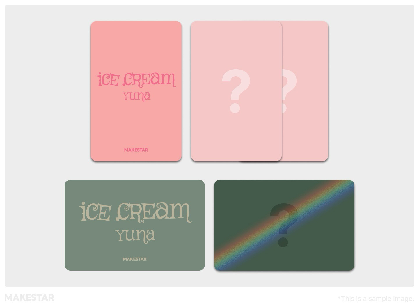 【預購/可直接下單/貨付賣場】ITZY YUNA Solo 出道專 《Ice Cream》通路特典版