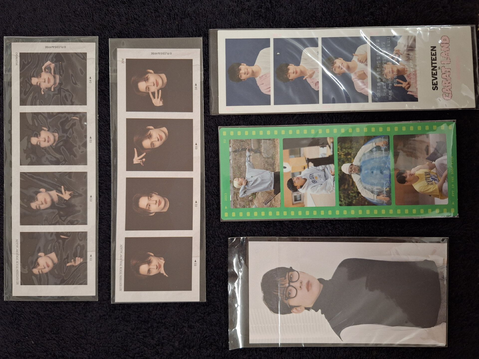🩷 Seventeen 人生四格卡、時間卡