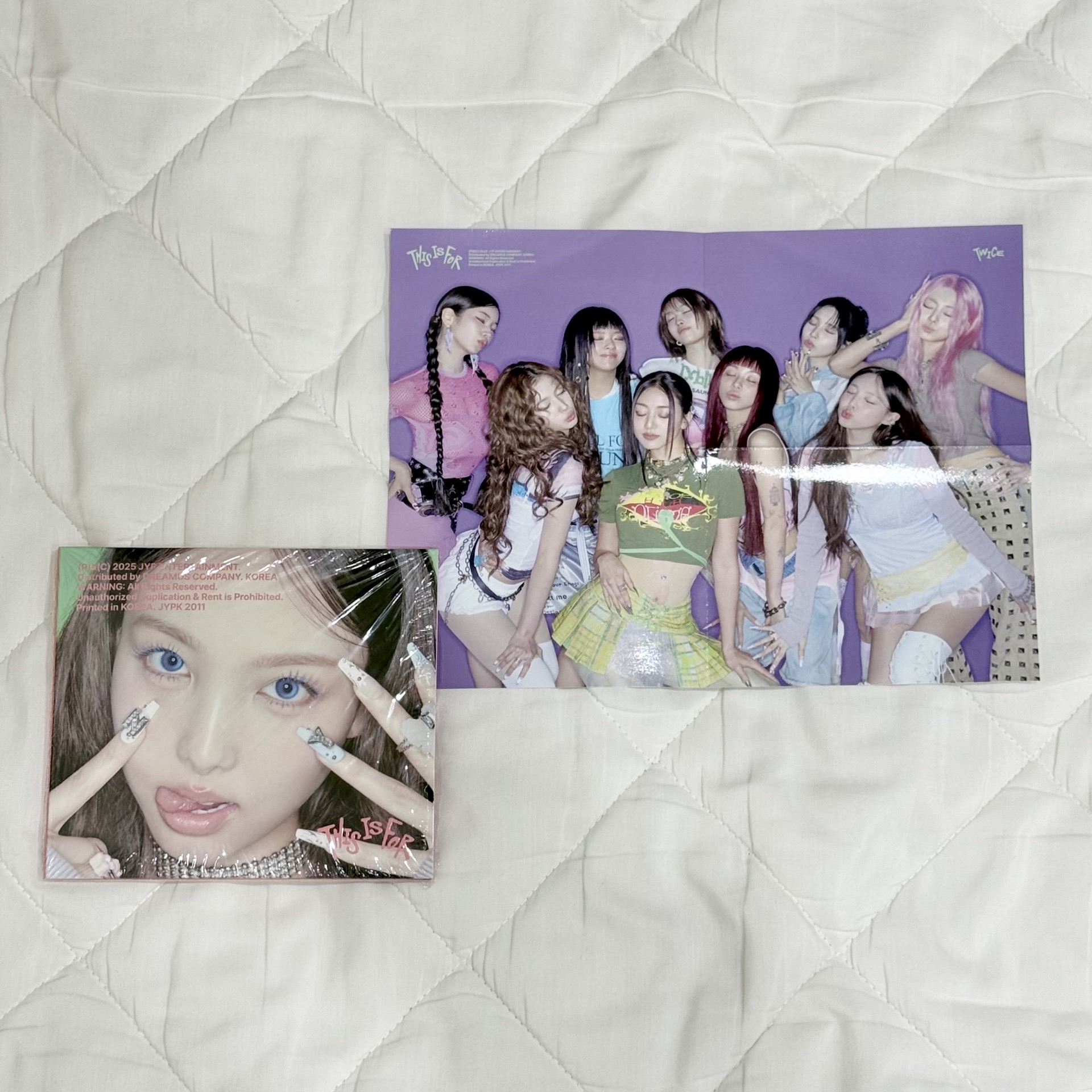 娜璉TIF單封 空專/未拆專🩵