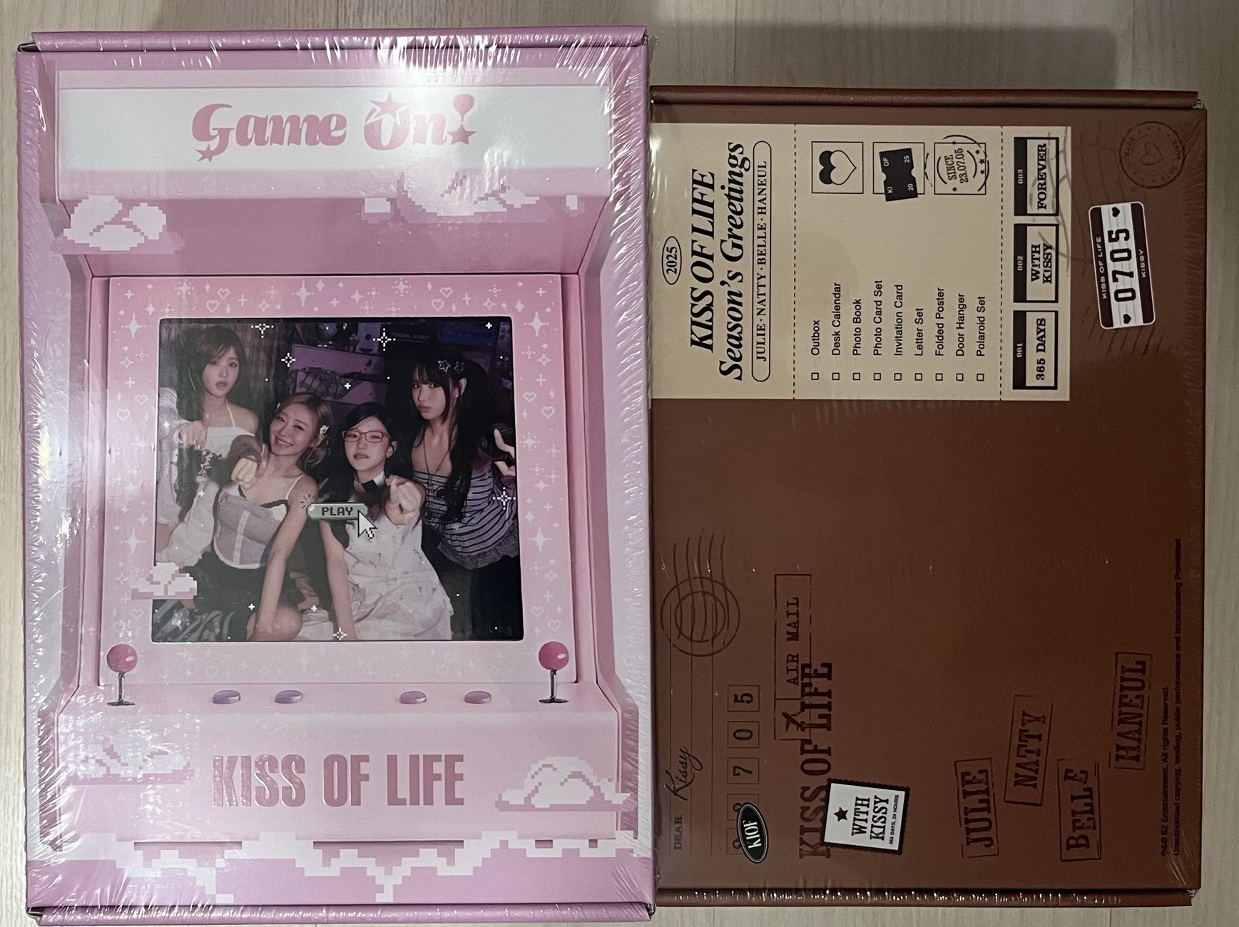 kiof 25+26年年曆未拆現貨