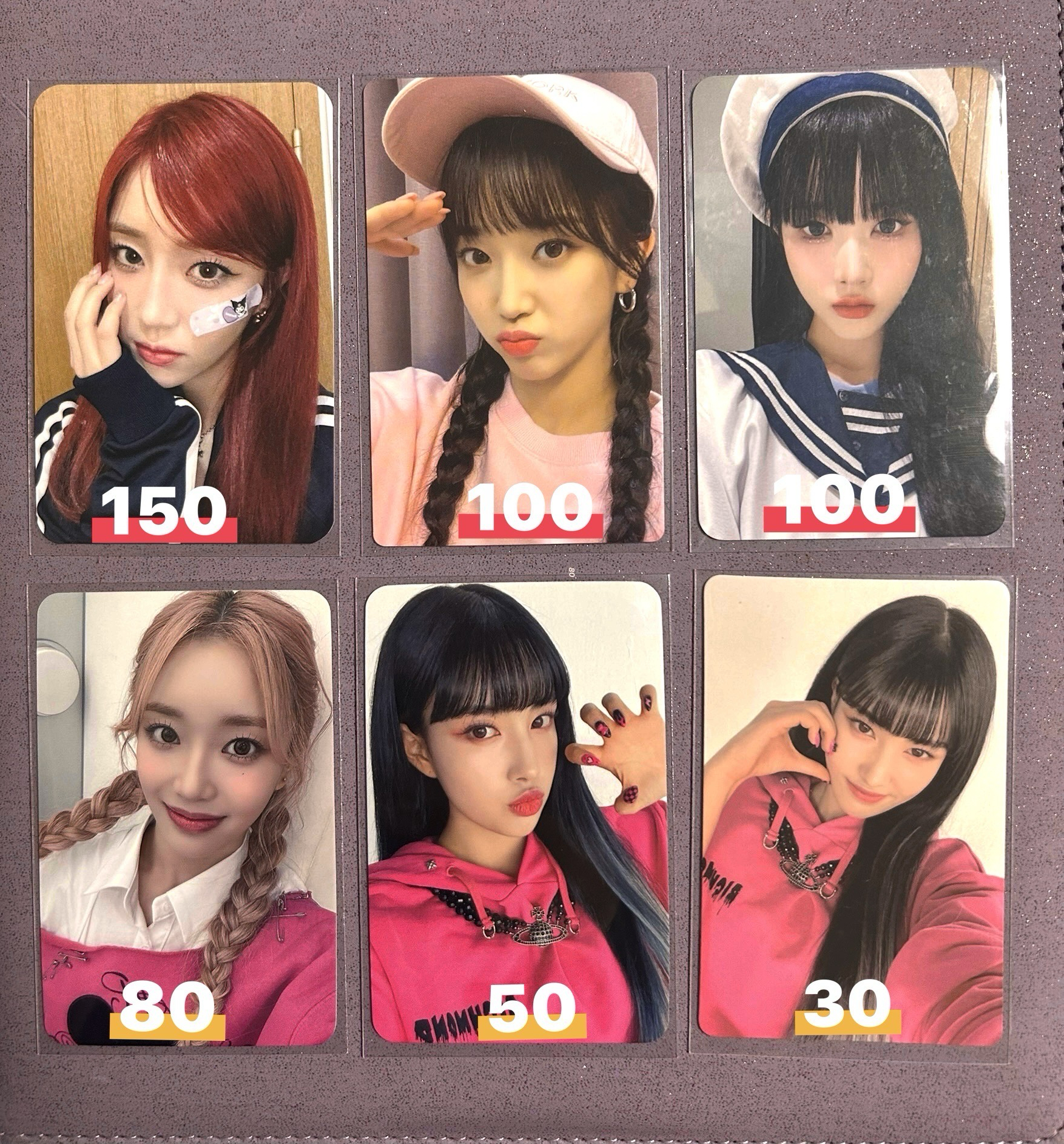 珉 恩 潤 特典卡 專卡