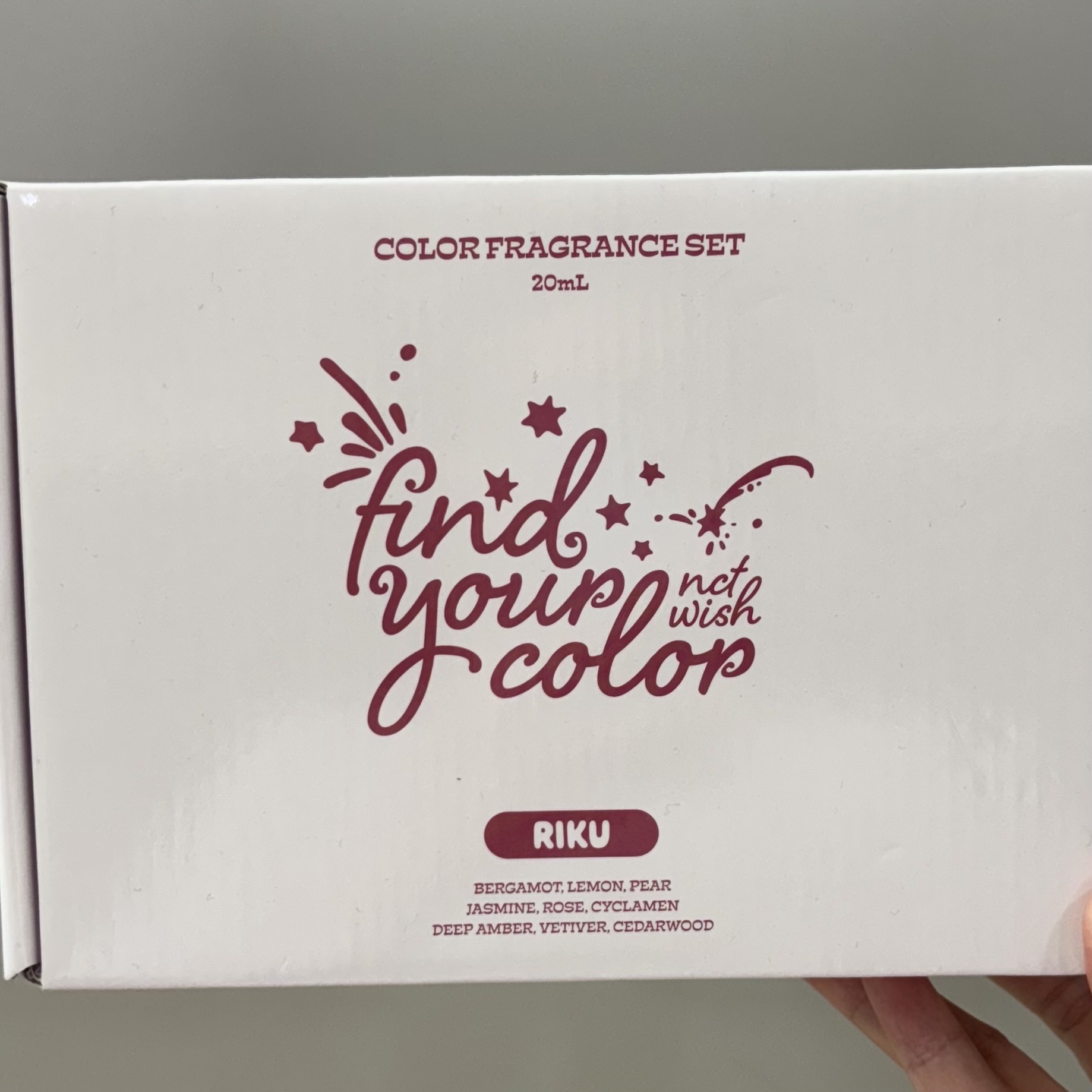 nctwish riku 快閃店香水組